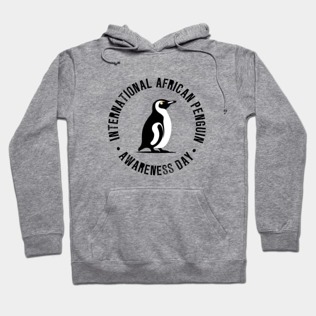 International African Penguin Awareness Day – October Hoodie by irfankokabi